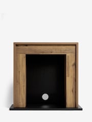 Dark Bronx Oak Effect Space Saving Fire Surround - Image 3 of 5