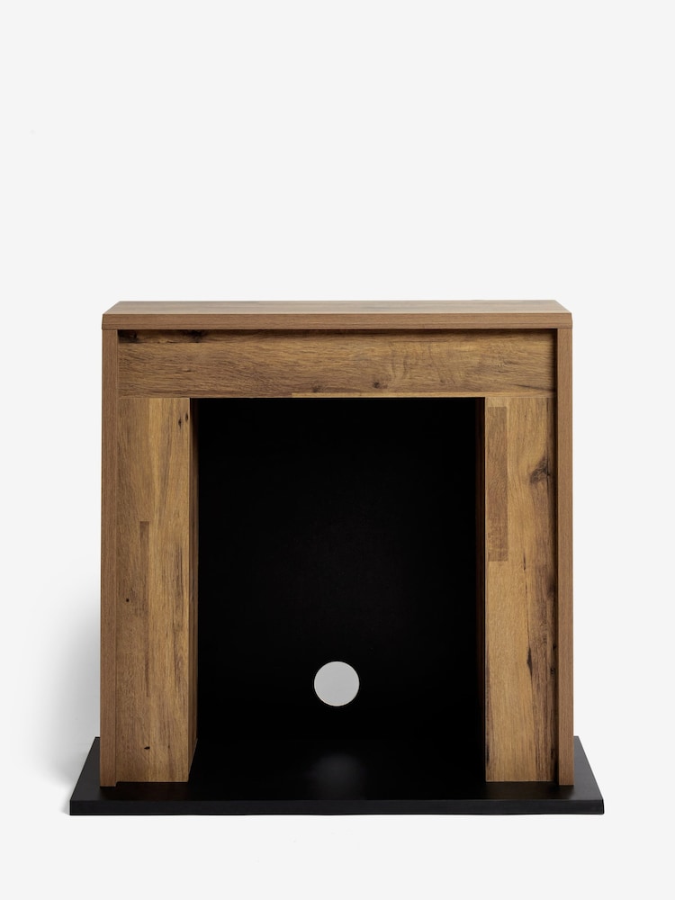 Dark Bronx Oak Effect Space Saving Fire Surround - Image 5 of 5