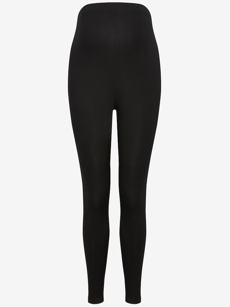 Schwarz - Essential Leggings (Umstandsmode) - Bild 2 von 5 Schwarz - Essential Leggings (Umstandsmode) - Bild 2 von 5