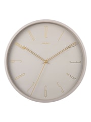 Karlsson Grey Belle Numbers Wall Clock - Image 1 of 2