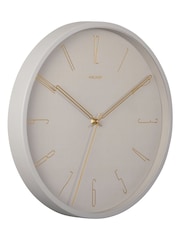 Karlsson Grey Belle Numbers Wall Clock - Image 2 of 2