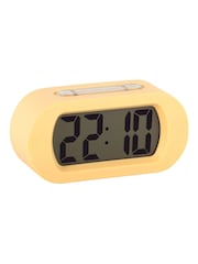 Karlsson Yellow Copper LED Mirror Alarm Clock - Image 3 of 3