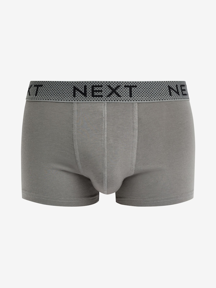 gemischt Grau - Regulär - 4er-Set Boxershorts - Bild 2 von 7 gemischt Grau - Regulär - 4er-Set Boxershorts - Bild 2 von 7