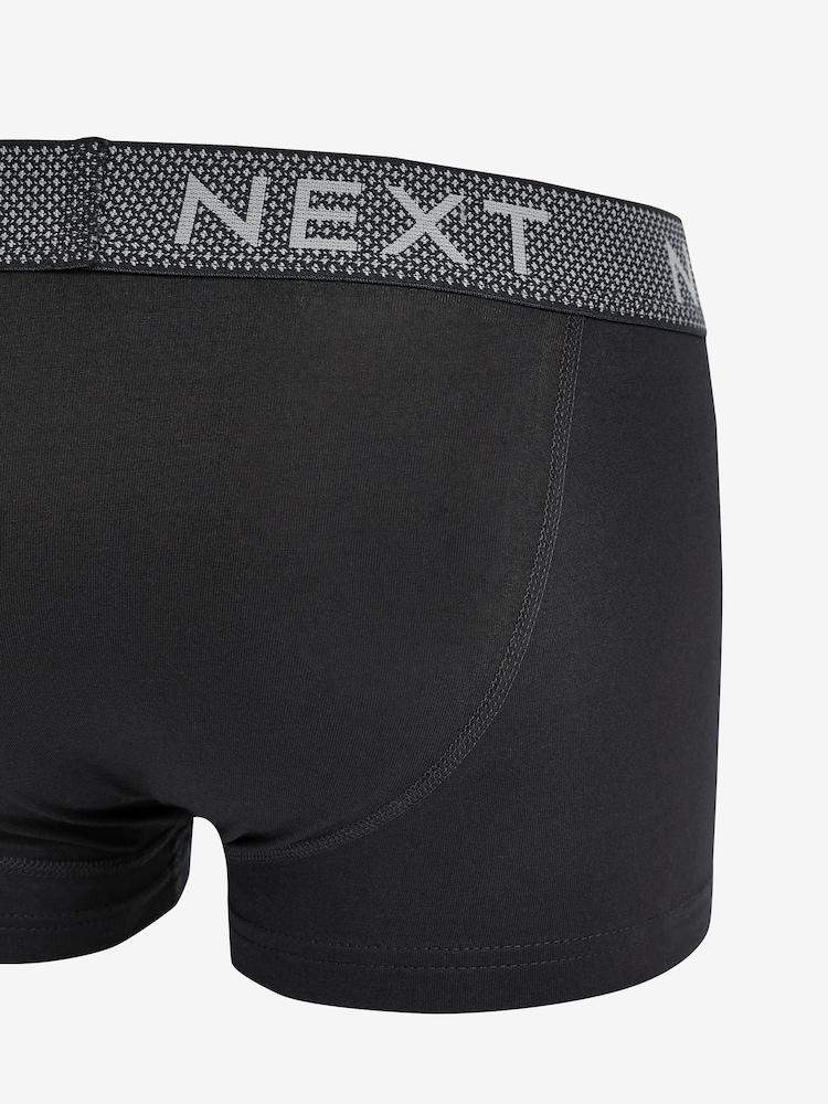 Mixed Grey 4 Pack Hipster Boxers - Image 6 of 7
