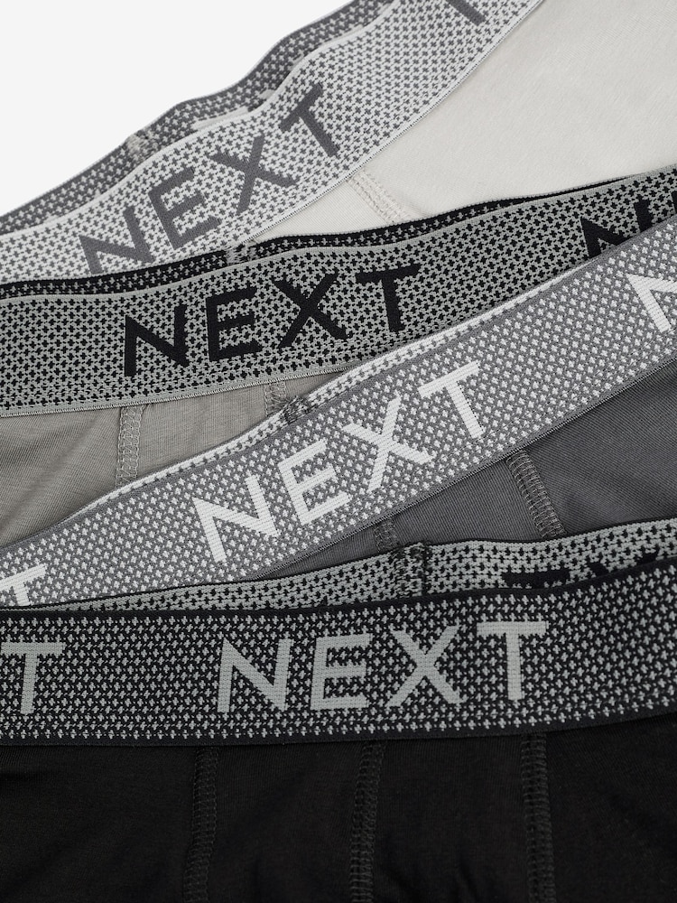 Mixed Grey Hipster Boxers - Image 7 of 7