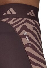 adidas Purple Hyperglam Zebra Print Shorts - Image 9 of 11