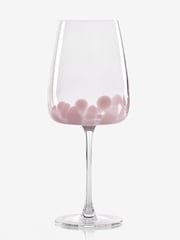 Pink Set of 2 Confetti Wine Glasses - Image 4 of 5