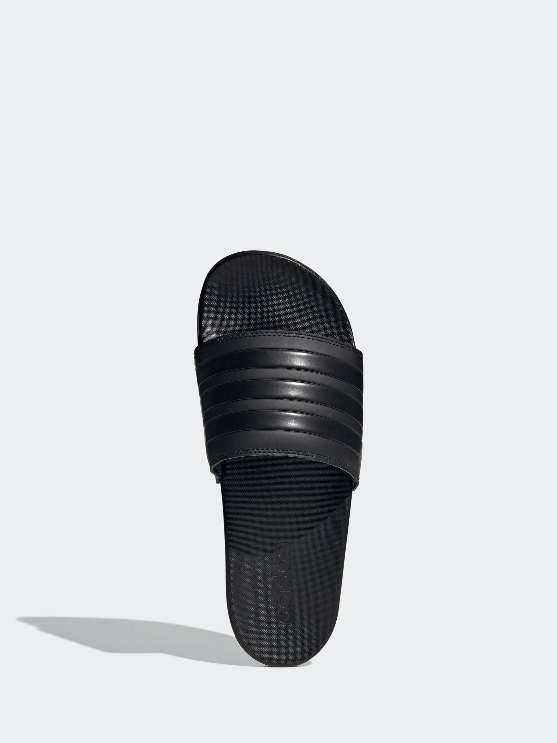 Buy adidas Black Adilette Comfort Slides from Next USA