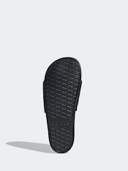 adidas Black Adilette Comfort Slides - Image 7 of 9