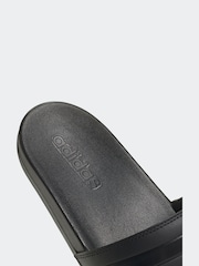 adidas Black Adilette Comfort Slides - Image 9 of 9