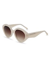 Ted Baker Womens Directional Fashion Sunglasses with Bevelled Edges and Pin Joint Detailing - Image 1 of 1