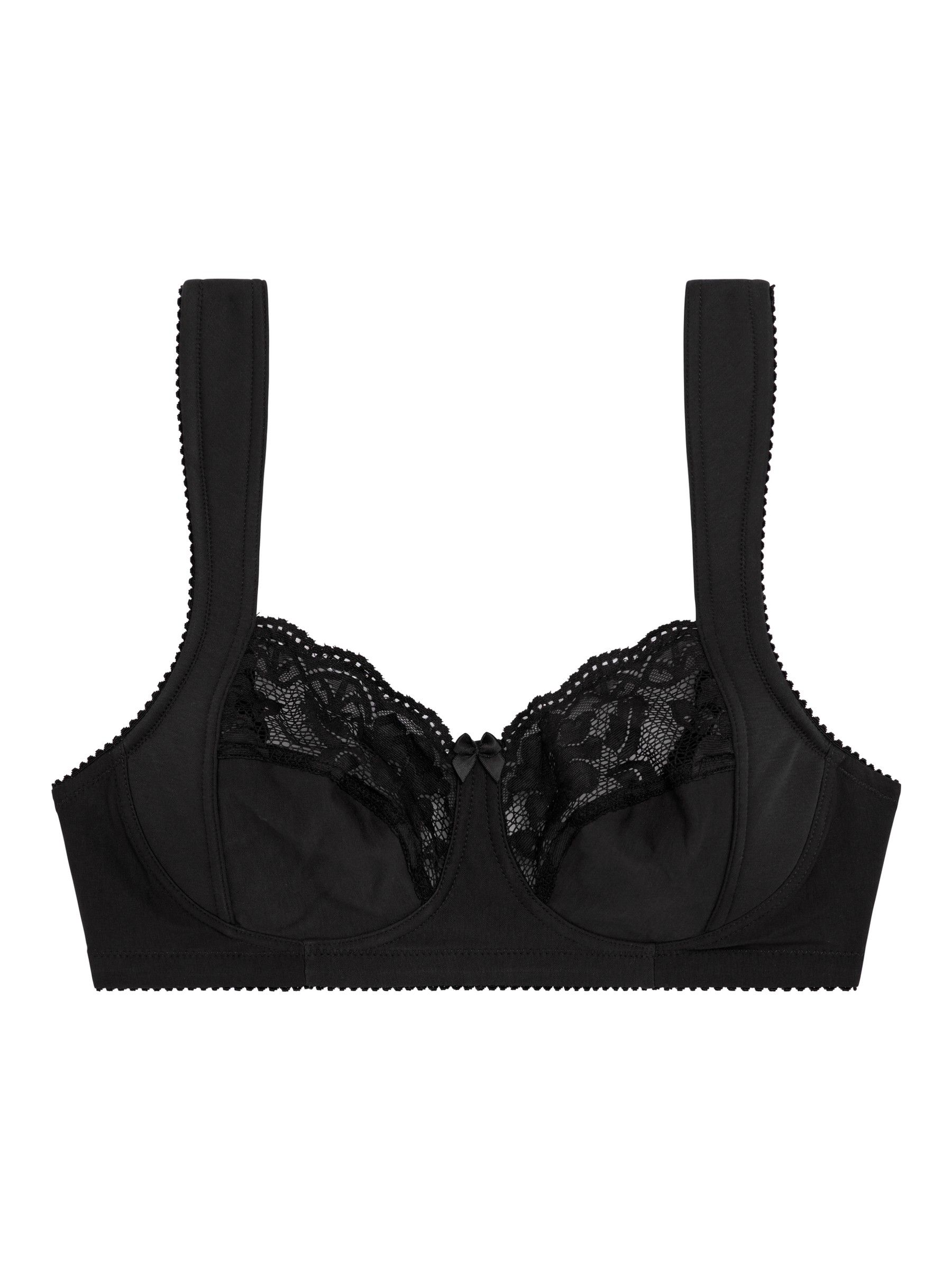 Buy Miss Mary of Sweden Black Lovely Lace Non Wired Bra from Next USA