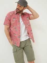 FatFace Pink Paradise Print Shirt - Image 1 of 4
