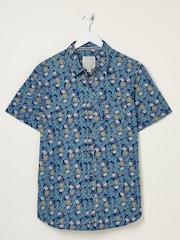 FatFace Blue Pineham Print Shirt - Image 4 of 4