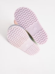 Pastel Rainbow Glitter Wellies - Image 4 of 5