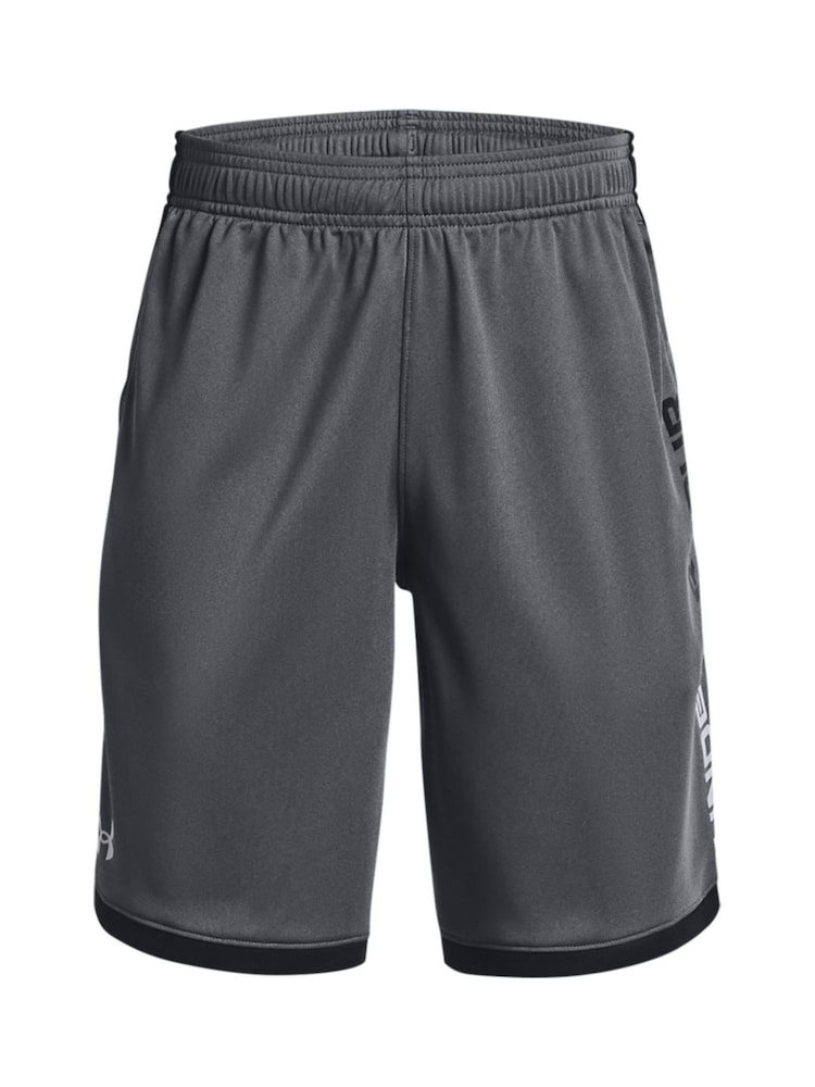 Under Armour Grey Youth Stunt 3.0 Shorts - Image 1 of 2