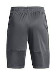 Under Armour Grey Youth Stunt 3.0 Shorts - Image 2 of 2