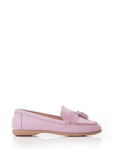Moda In Pelle Estina Espadrille Loafers With Tassels - Image 1 of 4