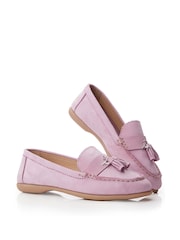 Moda In Pelle Estina Espadrille Loafers With Tassels - Image 4 of 4