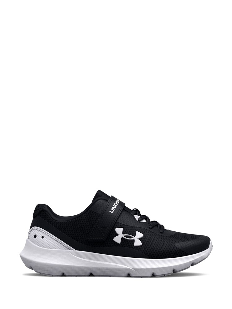 Under Armour Infant Youth Black BPS Surge 3 Trainers - Image 1 of 5