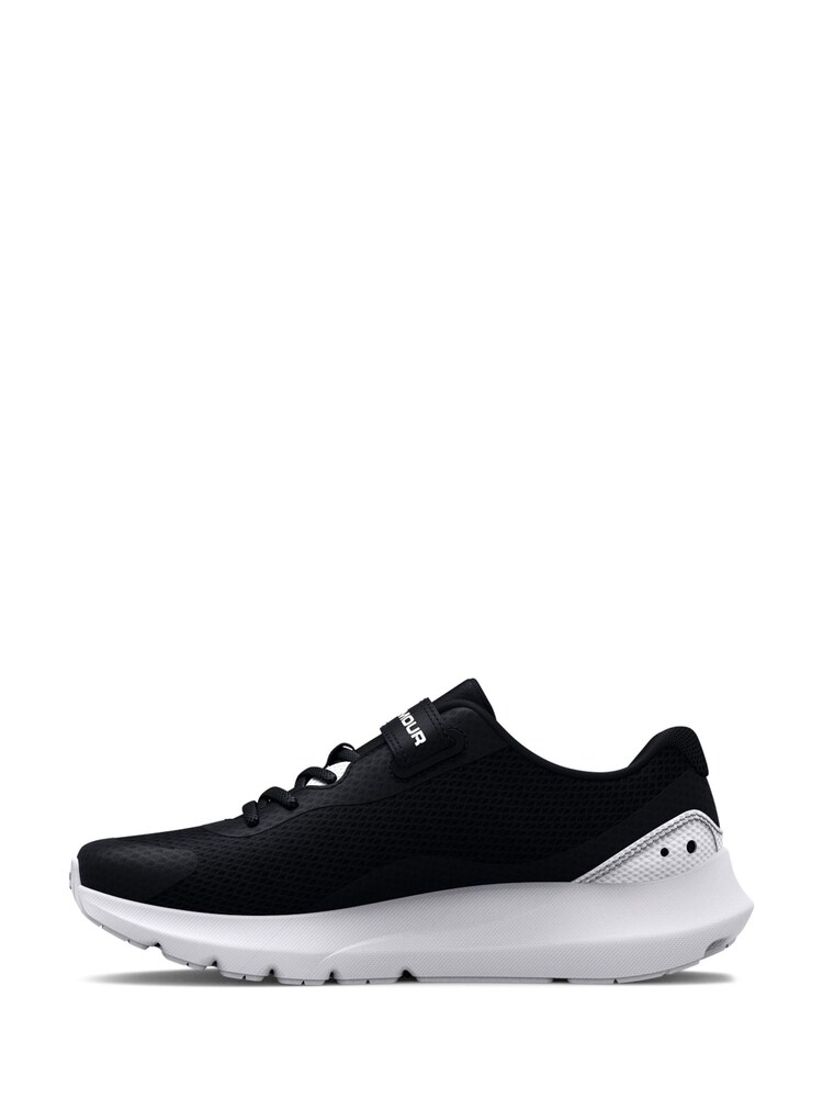 Under Armour Infant Youth Black BPS Surge 3 Trainers - Image 2 of 5