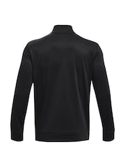 Under Armour Black Fleece Quarter Zip Sweatshirt - Image 5 of 6