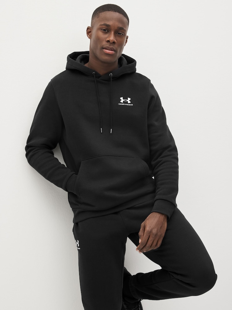 Under Armour Black Essential Hoodie - Image 1 of 7