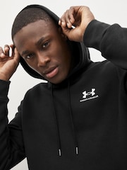 Under Armour Black Essential Hoodie - Image 5 of 7