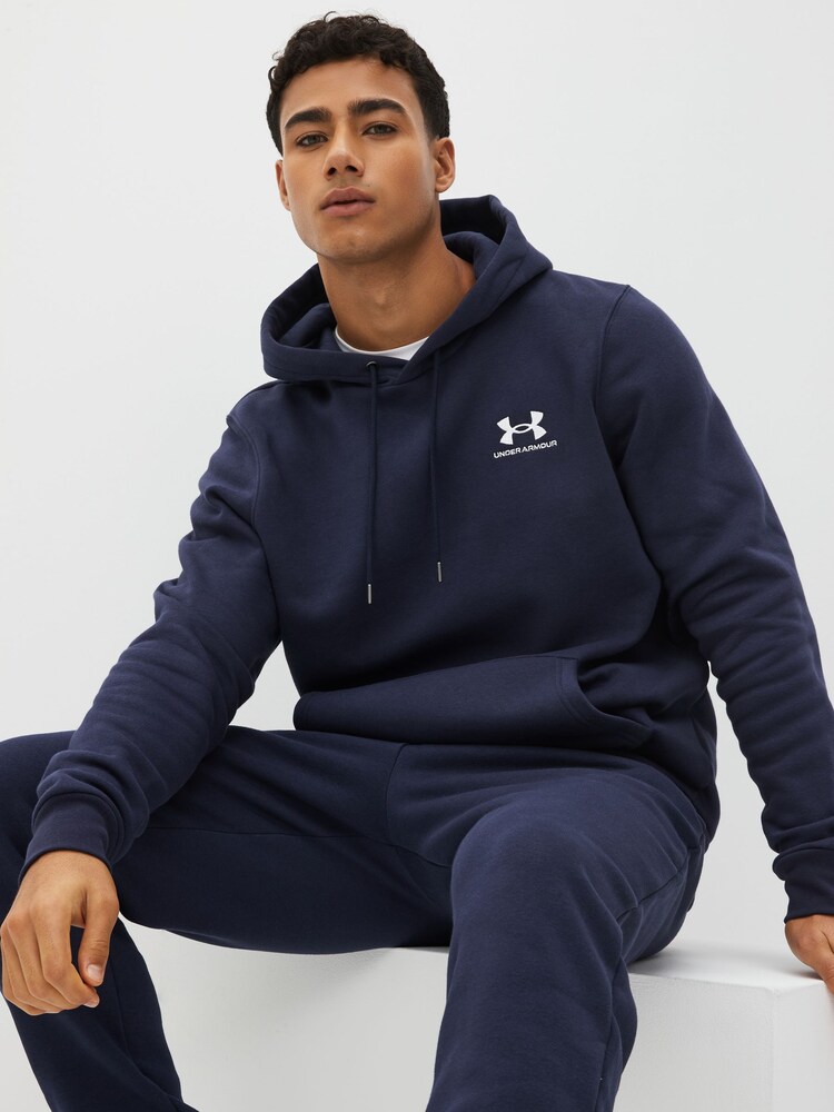 Under Armour Blue Essential Hoodie - Image 1 of 5