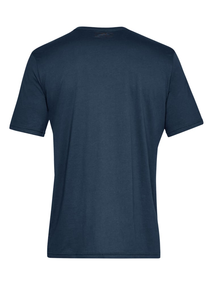 Azul marino - Camiseta deportiva con logo en la parte izquierda del pecho de Under Armour - Imagen 6 de 6 Azul marino - Camiseta deportiva con logo en la parte izquierda del pecho de Under Armour - Imagen 6 de 6