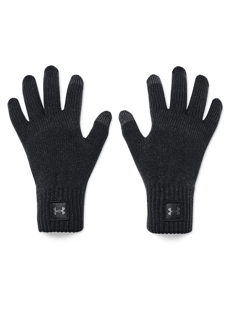 Under Armour Black Halftime Gloves - Image 1 of 3