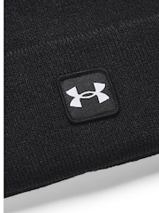 Under Armour Black Half time Cuff Beanie - Image 2 of 3