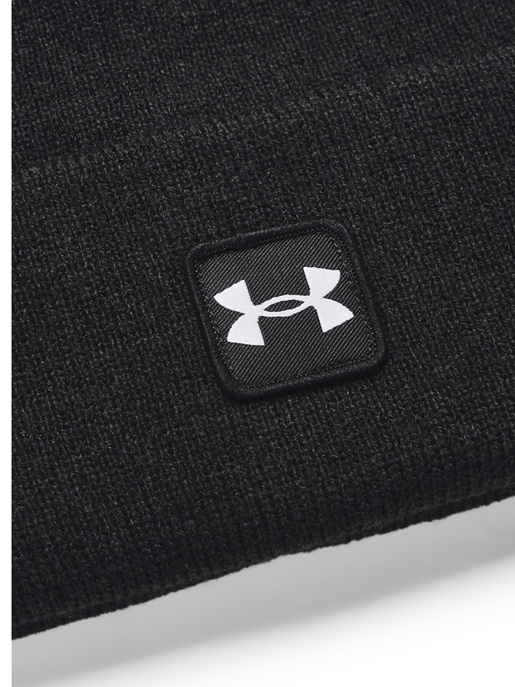 Under Armour Black Half time Cuff Beanie - Image 2 of 3