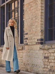PixieGirl Petite Natural Trench Coat - Image 2 of 6