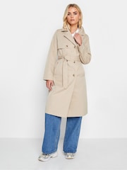 PixieGirl Petite Natural Trench Coat - Image 3 of 6