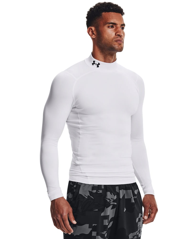 Under Armour White Cold Gear Base Layer T-Shirt - Image 1 of 6