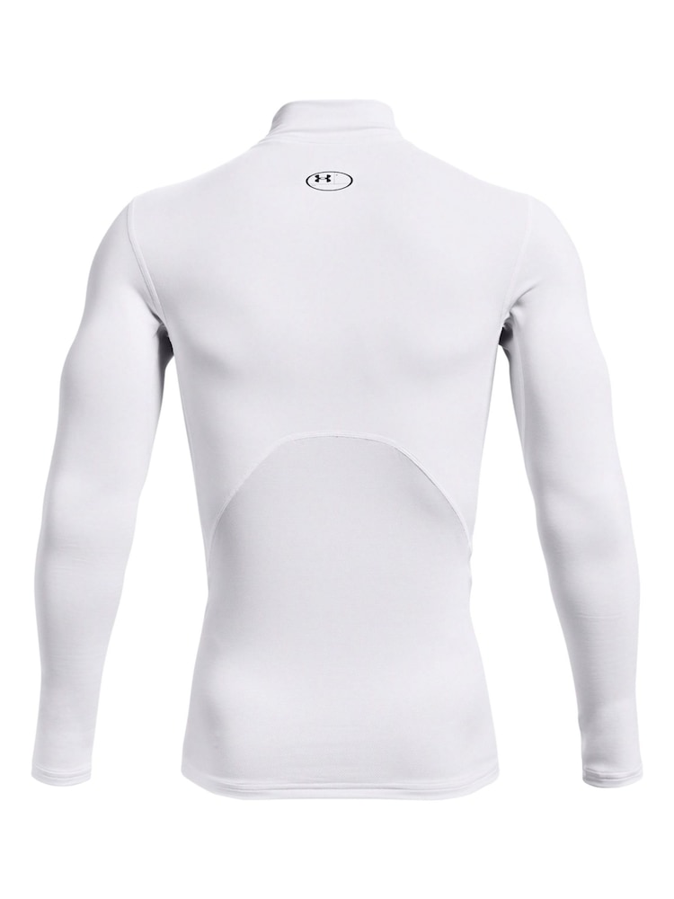 Under Armour White Cold Gear Base Layer T-Shirt - Image 6 of 6