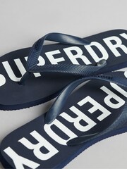 Superdry Blue Code Core Sport Flip Flops - Image 3 of 3