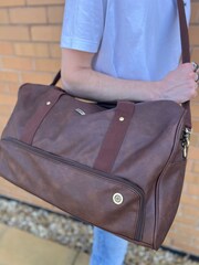 Storm Norton Brown Holdall - Image 1 of 5