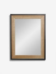 Dark Natural Bronx Rectangular Wall Mirror - Image 5 of 6