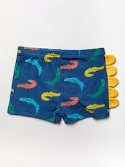 Lily & Jack Baby Red Crocodile Print 100% Cotton Gift Set 3 Piece - Image 3 of 4