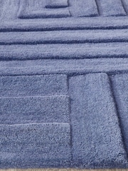 Origins Blue Maze Rug - Image 2 of 5