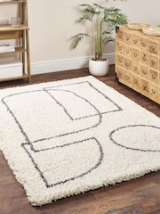 Origins Cream Artisan Picasso Rug - Image 1 of 4
