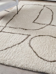 Origins Cream Artisan Picasso Rug - Image 2 of 4