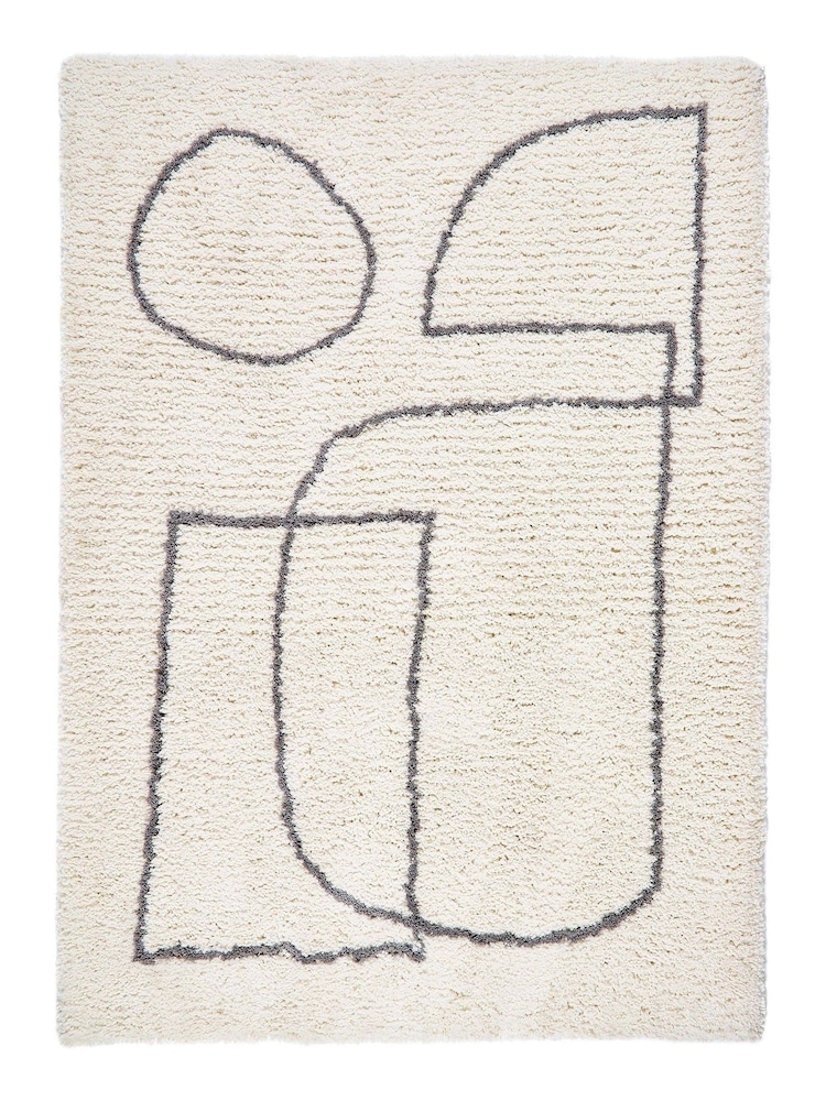 Origins Cream Artisan Picasso Rug - Image 4 of 4
