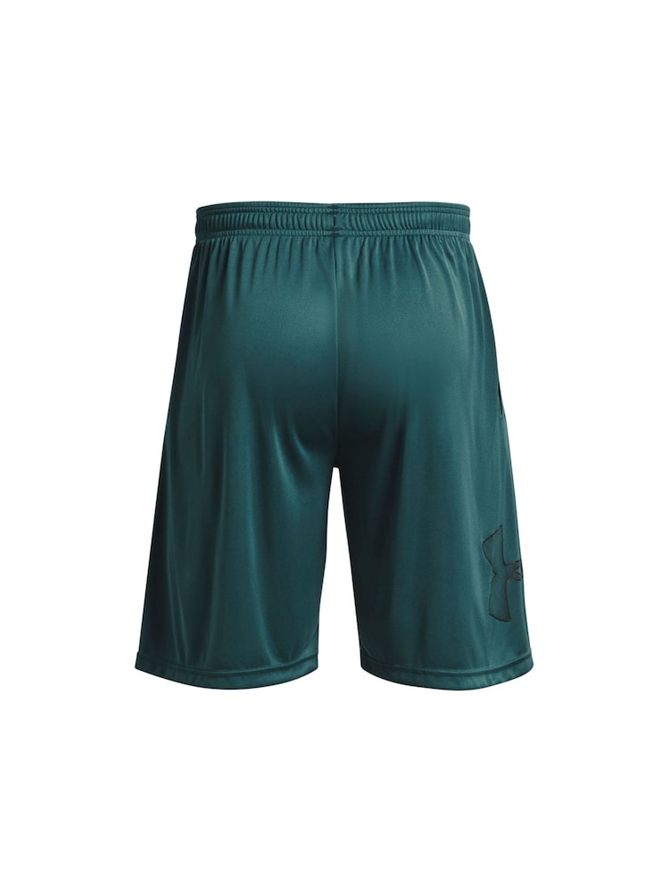 Зеленый - Шорты из высокотехнологичной ткани с графическим принтом Under Armour - Image 2 of 4