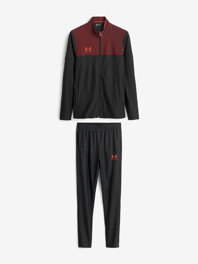 Noir/Rouge - Survêtement de football Under Armour Challenger - Image 5 of 7