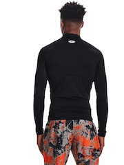Under Armour Black Cold Gear Base Layer T-Shirt - Image 2 of 7