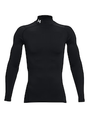 Under Armour Black Cold Gear Base Layer T-Shirt - Image 6 of 7