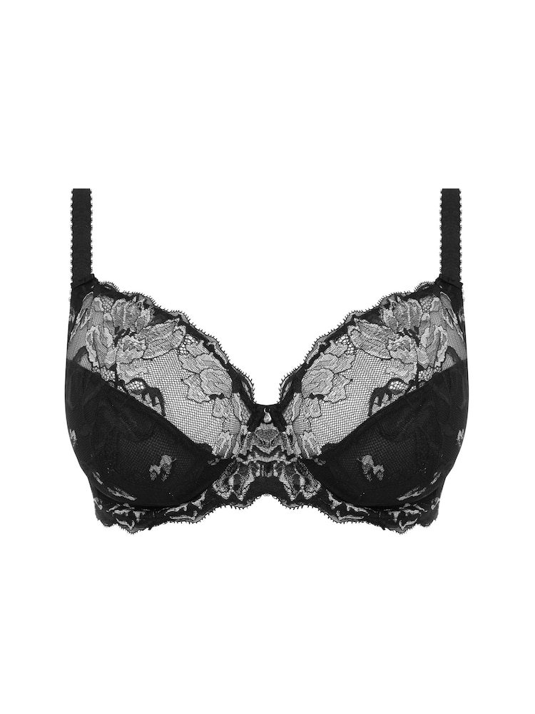 Fantasie Black Aubree Underwire Side Support Bra - Image 4 of 4